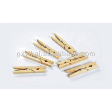 Set of 24pcs pine wooden pegs